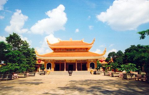 Chính điện của chùa